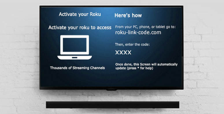 Roku link enter code